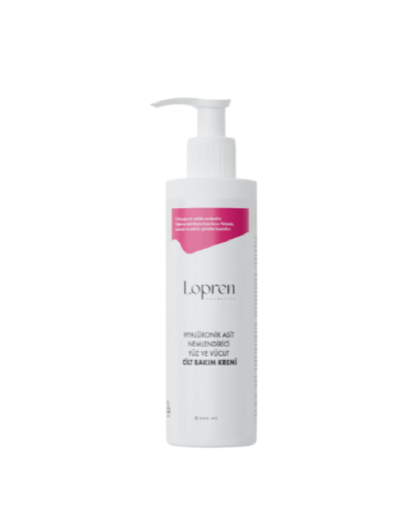 Hyaluronic Acid Moisturizing Face and Body Skin Care Cream 200 ML
